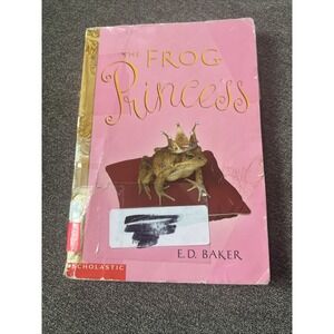 Scholastic The Frog Princess Book Kids OS Pink E.D. Baker Paperback 0439591015